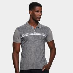 Camisa Polo Ultimato Estampada Masculina-Masculino