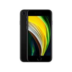 iPhone SE Apple 64GB Preto 4,7 12MP iOS, 64GB, Preto