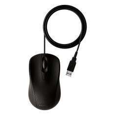 Mouse Óptico Intelbras MCI10 | Com Fio, Preto