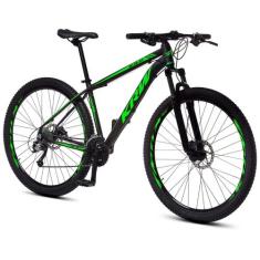 Bicicleta Aro 29 KRW Alumínio 24 Vel Freio a Disco Hidráulico S37, Pre