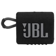 Caixa de som Portátil JBL GO3 BLK com Bluetooth Preto - JBLGO3BLK