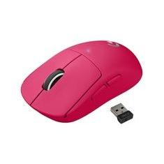 Mouse Gamer Sem Fio Logitech G PRO X Superlight Lightspeed, 25.600 DPI, 5 Botões Programáveis, Sensor HERO 25K, Magenta - 910-005955