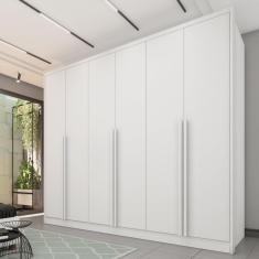 Guarda Roupa Casal 6 Portas 6 Gavetas Estrela Espresso Móveis Neve