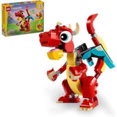 Lego Creator 3 em 1 31145 Dragão Vermelho