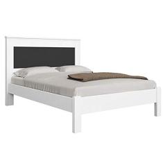Cama Casal Munique Robel Branco Madeirado