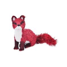 Raposa Decorativa Em Palha 1Pc 24X16X21Cm Enfeite De Natal - Wincy Nat