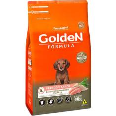 Ração Golden Fórmula Mini Bits Para Cães Filhotes de Porte Pequeno Sab