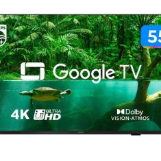 Smart TV 55 Polegadas Philips LED 4K UHD, Wi-Fi, USB, HDMI - 5pug7408/78