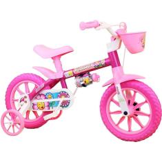 Bicicleta Infantil Nathor Flower Aro 12