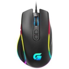Mouse Gamer Fortrek Cruiser New Edition 12000 Dpi Rgb Preto