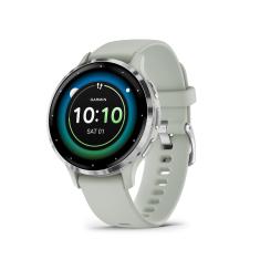 Garmin Relógio Venu 3s Cool Mint 41mm com Monitor Cardíaco de Pulso e GPS