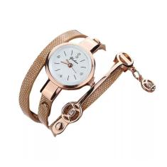 Relógio Feminino Pulseira Couro Presente Para Namorada Luxo