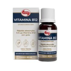 Vitamina B12 Líquida Sabor Menta 20ml Vitafor