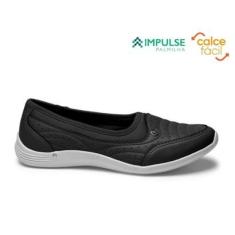 Tênis Feminino Kolosh Slip On C3182 - Preto-Feminino