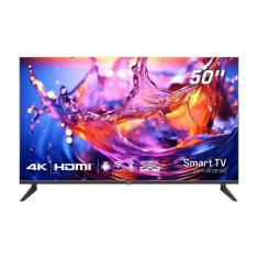 Smart TV LCD LED 50" HQ HQS50NKHM 4K UHD - Com Wi-Fi, 3 HDMI, 2 USB, 6