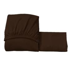 Lençol Solteiro Com Elástico Liso + Fronhas - JGM CONFECÇÕES, MARROM