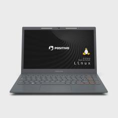 Notebook Positivo Vision C14 Intel Celeron Linux 8GB ram 256GB eMMC 14.1 LED HD Lumina bar - Cinza