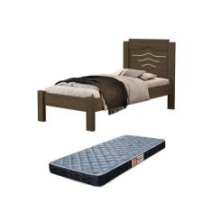 cama solteiro sofia para quarto reforçada mdf acompanha colchão com de