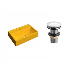 Kit Cuba Q45 C/Válvula Click 1 1/2'' (04cm), Compace, Amarelo