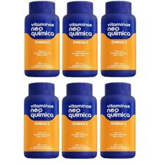 Kit Com 6 Vitaminas Ômega 3 com 60 Cápsulas - Neo Química