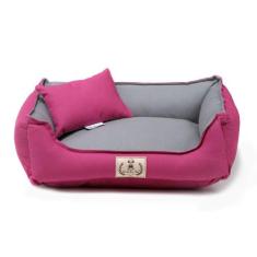 Cama Bali para Cachorro e Gato Pet - Bichinho Chic, Rosa, M
