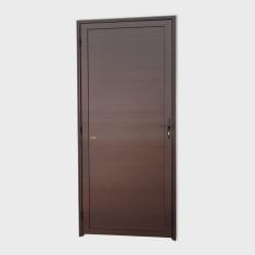 Porta de Alumínio Lambril Super 25 210cm x 90cm Brimak