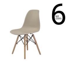 Conjunto 6 Cadeiras Eames Dsw - Fendi