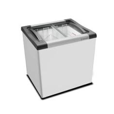 Freezer Tampa de Vidro para Congelados 144 Litros 220V NF20 Metalfrio
