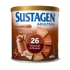 Complemento Alimentar Sustagen Adultos+ Sabor Chocolate - Lata 400G, Sustagen N&E, 400G