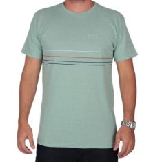 Camiseta Estampada Hang Loose Tripleline - Verde