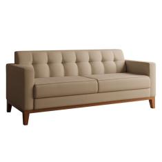 Sofá 3 Lugares Narvik Linho Bege