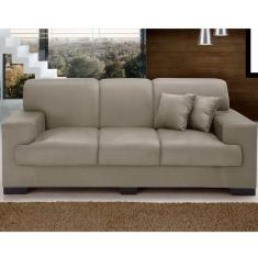 Sofá 3 Lugares Manuela Império Estofados Chocolate