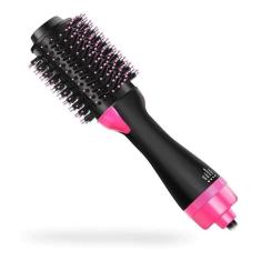 Escova secadora elétrica 3 em 1 profissional alisa seca