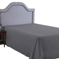 Lençol Cama Box Casal 400 Fios Sem Elástico Virol Toque Extra Macio - 