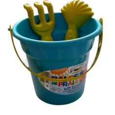 Balde de Praia Infantil com Acessórios Para Fazer Castelo - Plasmarc, 