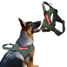 Coleira Peitoral para Cachorro - Modelo Estriado - Canadá K9 Acessório