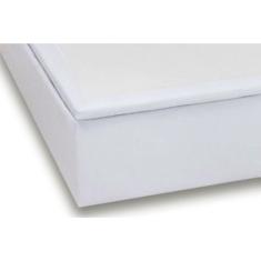 Cama Box Baú Universal Casal Courano White (138x188x35) - Costa Rica