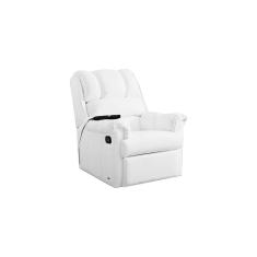 Poltrona Reclinável Motorizada P- Sala Vermont Classic Zero Wall Courano Branco - Probel