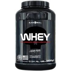 Whey Baunilha 900G, Black Skull