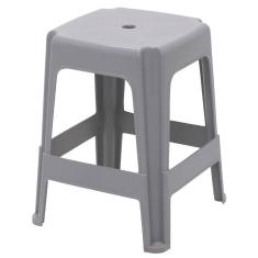 Banqueta Tramontina Icaraí Em Polipropileno Cinza Tramontina