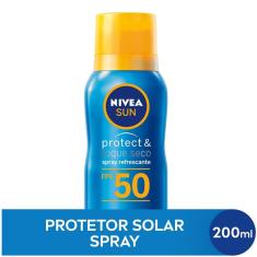 Nivea sun Protetor Solar Spray Protect & Toque Seco fps 50 200ml