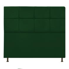Cabeceira Estofada Damares 160 Cm Queen Size Suede Verde