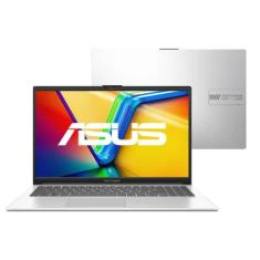Notebook Asus Vivobook Go E1504ga Intel Core I3 N305 4gb Ram 256gb SSD Linux Tela 15,6" Fhd Silver - Nj447