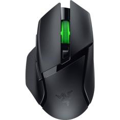 Razer Mouse para jogos sem fio personalizável Basilisk V3 X HyperSpeed: Interruptores mecânicos Gen-2-5G Advanced 18K Sensor óptico - Chroma RGB 9 controles programáveis bateria 535 horas preto