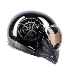 Capacete Moto Peels F-21 North Com Viseira Dupla-Unissex