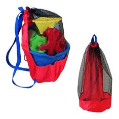 Saco Bolsa Praia Rede Viagem Drenante Infantil Camping