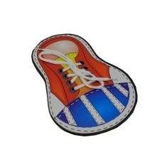 Brinquedo Educativo Para Coordenação Motora - Alinhavo Tênis