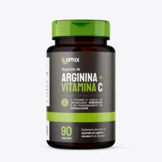 Arginina e Vitamina C - 90 cápsulas- Omix