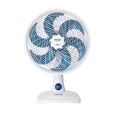 Ventilador De Mesa Mondial Maxis V30MXW 30cm Com 6 Pás 50W Azul E Branco 220V