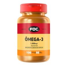FDC VITAMINAS, ÔMEGA 3 1.000MG - 100 UNID